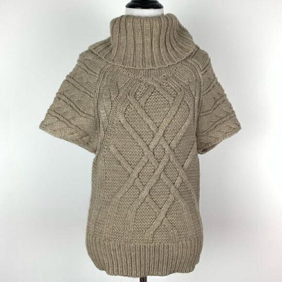 Ann Taylor loft sweater size XS Tan 48% wool - Picture 1 of 7